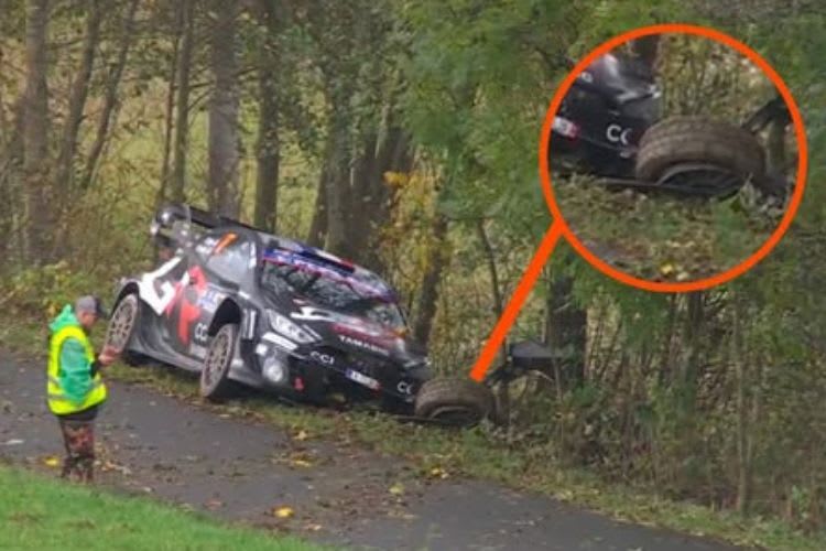 Unfall auf WP 10 der Mitteleuroparallye: Das vorzeitge Aus für Sebastien Ogier