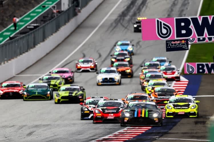 Die ADAC GT4 Germany-Saison wird auf dem Red Bull Ring eröffnet