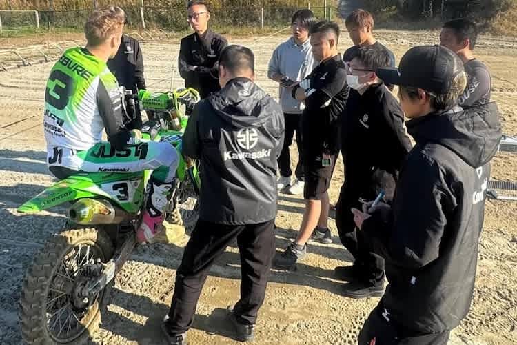 Romain Febvre hat in Japan für die Saison 2026 getestet