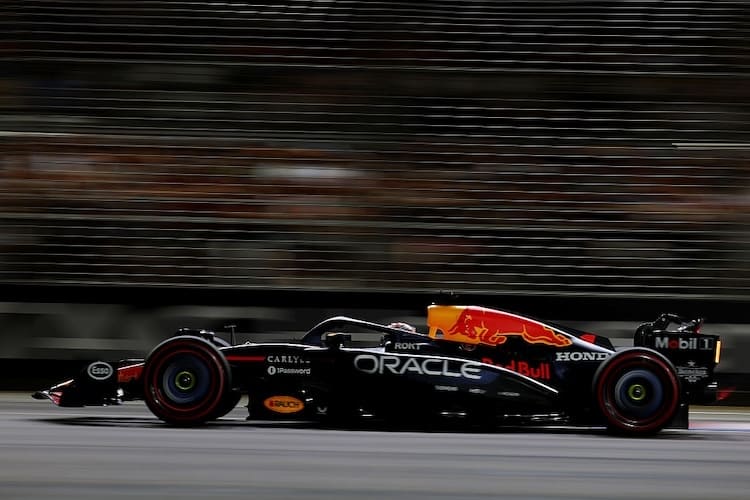 Max Verstappen in Singapur