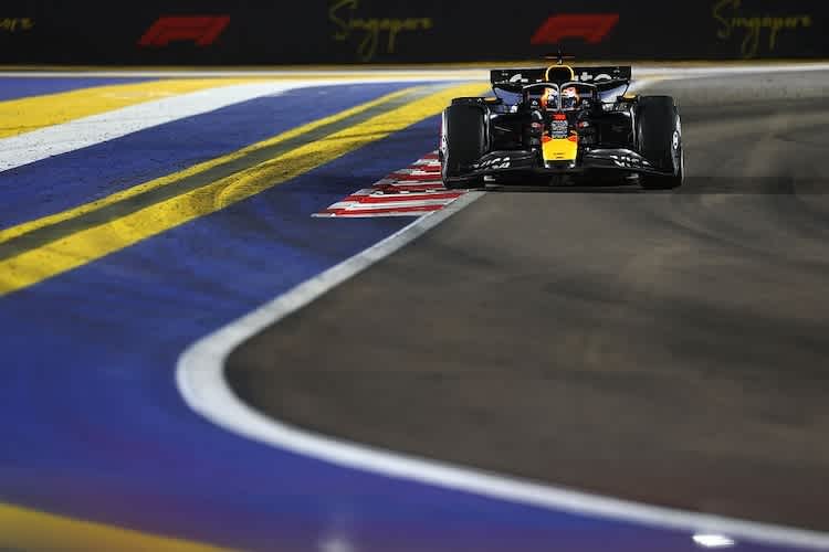 Max Verstappen in Singapur