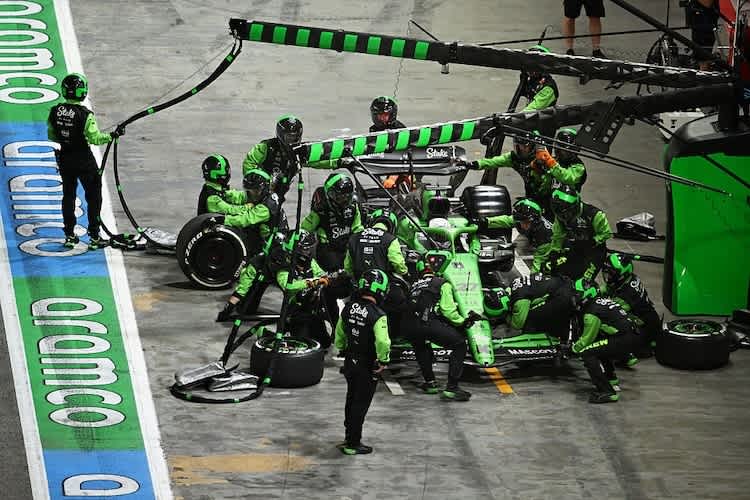 Die Sauber-Crew in Singapur
