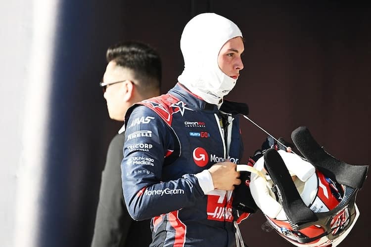 Haas-Pilot Ollie Bearman