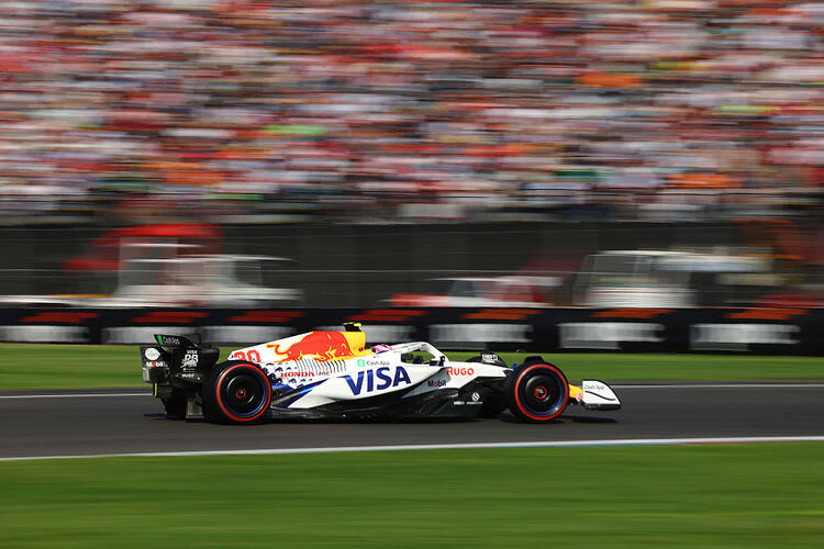 Liam Lawson am Samstag im Qualifying. Im Rennen musste er früh abstellen