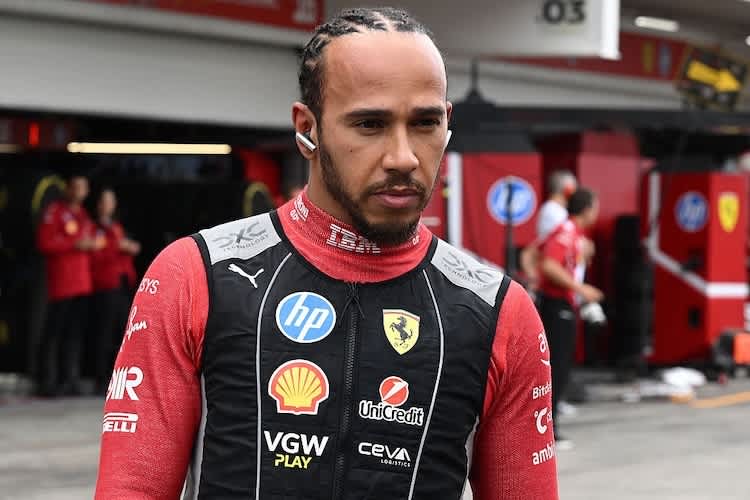 Lewis Hamilton steht an WM-Rang 6