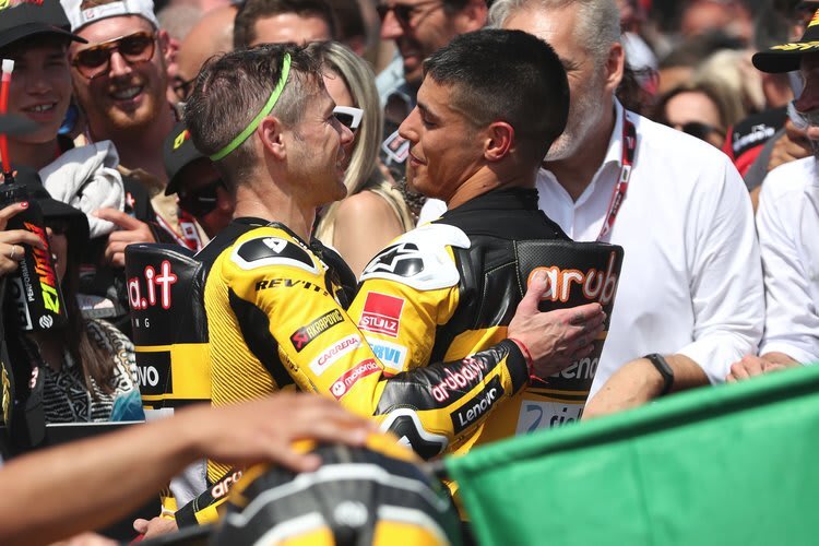 Alvaro Bautista und Michael Rinaldi