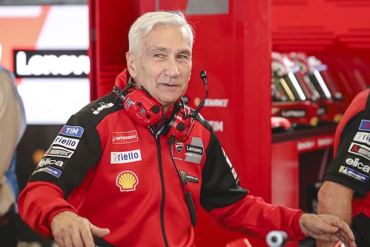 Erfolgreicher Teammanager bei Ducati Lenovo: Davide Tardozzi