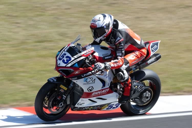 Valentin Debise fuhr in den finalen Minuten einige schnelle Runden