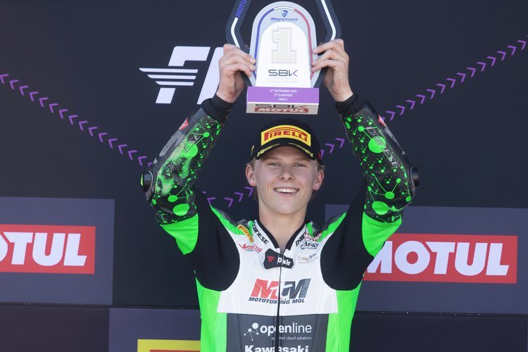 Loris Veneman ist zurück in der Supersport-WM 300 - und wie