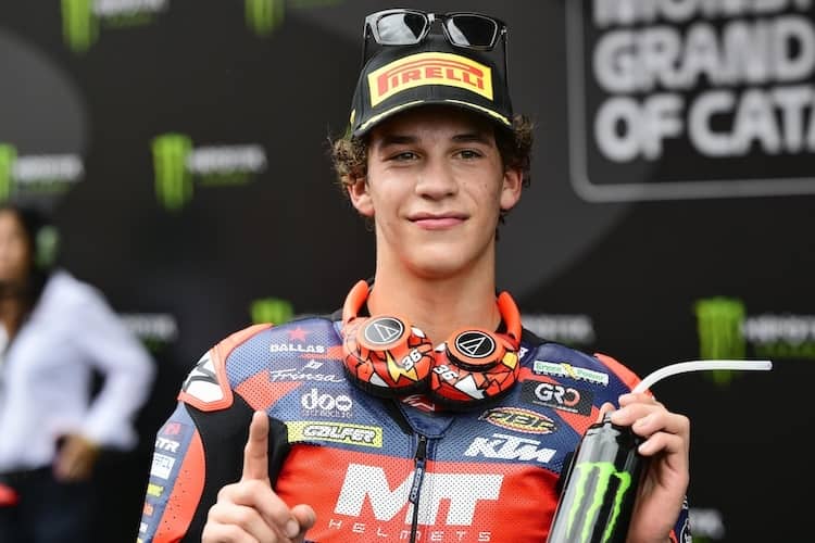 Aufstieg verdient: Angel Piqueras ist 2026 in der Moto2 zu sehen