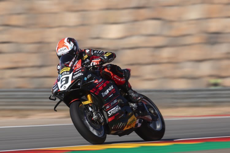 Danilo Petrucci wurde im ersten Lauf guter Vierter