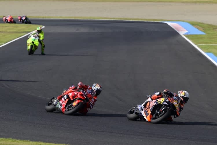 Pedro Acosta (3.) noch vor Marc Marquez