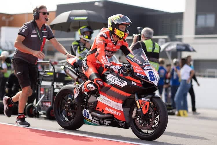 Philipp Öttl stand am Sonntag auf der Pole