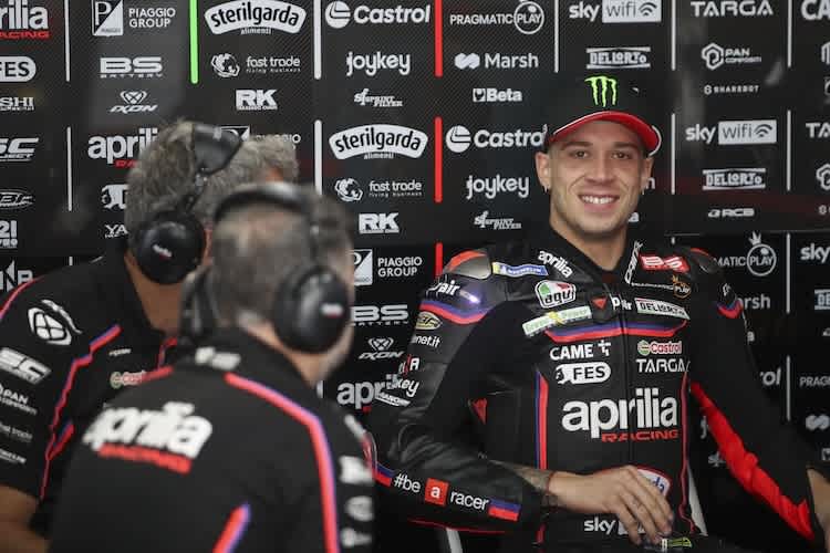 Marco Bezzecchi schaffte es in Japan noch auf Platz 4