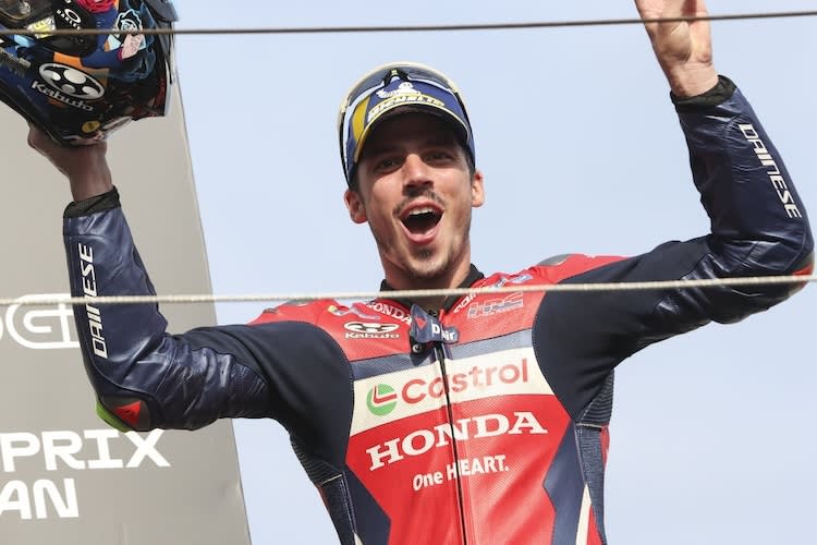 Zurück auf dem MotoGP-Podium mit Honda: Joan Mir