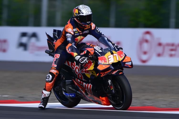 Zweiter im FP1, Dritter im Zeittraining: KTM-Held Pedro Acosta