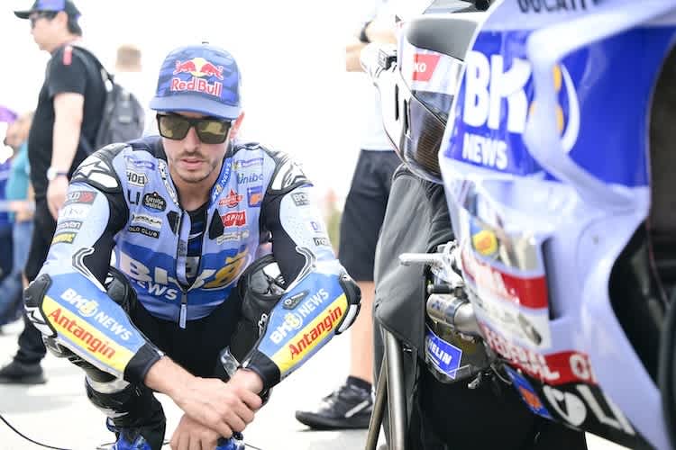 Zufrieden mit Platz 4 im Sprint: Alex Marquez (Gresini Racing)