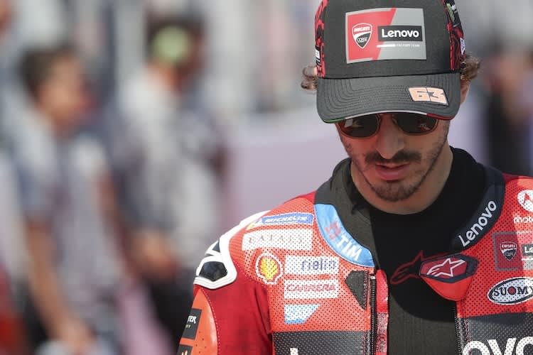 Pecco Bagnaia verließ Indonesien ohne einen WM-Punkt