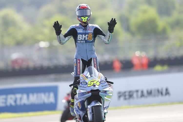 Machte alles richtig: MotoGP-Sieger Fermin Aldeguer