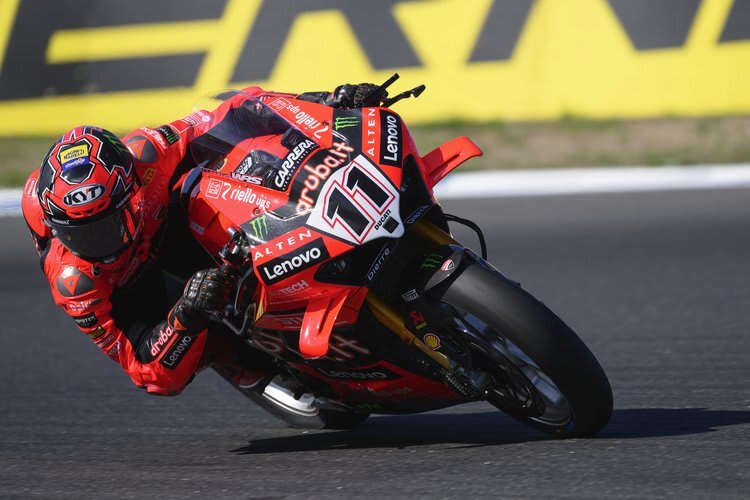 Nicolo Bulega sorgte für die Freitagsbestzeit