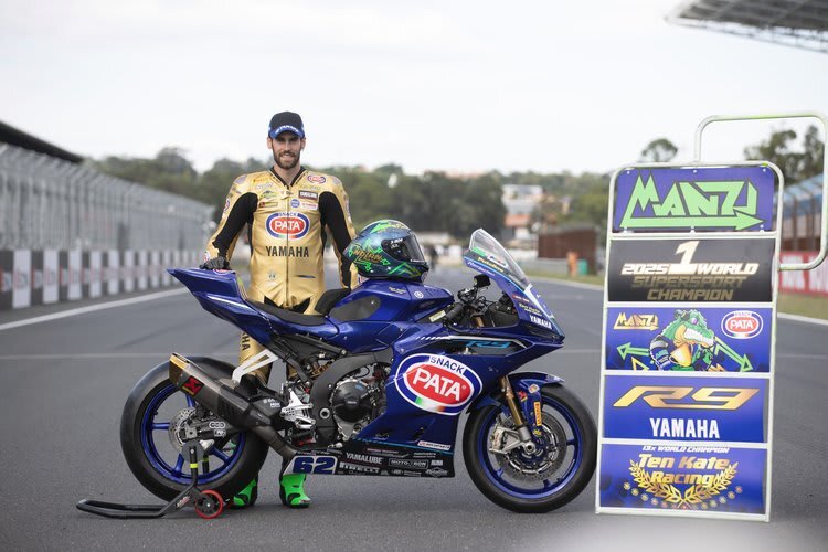 Stefano Manzi tauscht für 2026 die Yamaha R9 gegen eine R1 ein