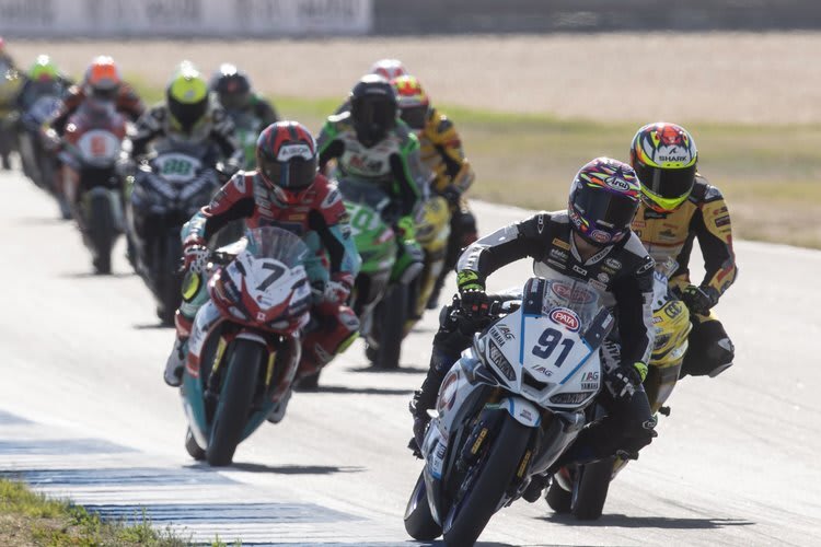 Matteo Vannucci brauste frühzeitig zur Pole-Position