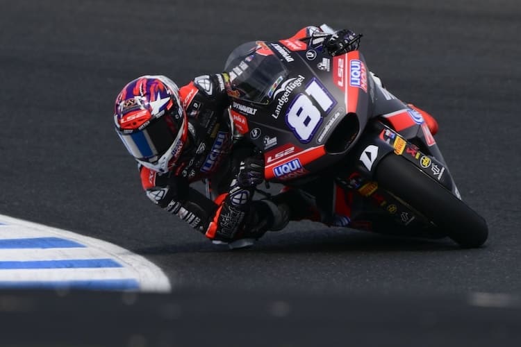 Senna Agius gewann als erster Australier sein Moto2-Heimrennen