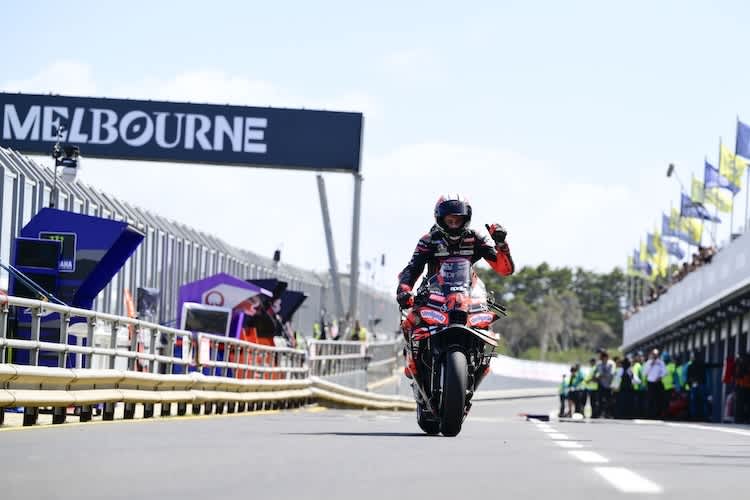 Die GP-Rennen auf Phillip Island am Sonntag werden eine Stunde später gestartet