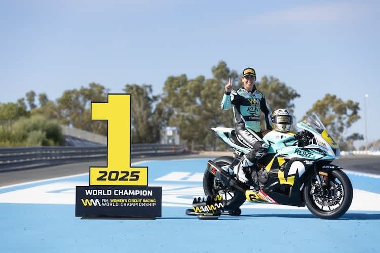 Maria Herrera stellte im finalen Rennen den Titel sicher