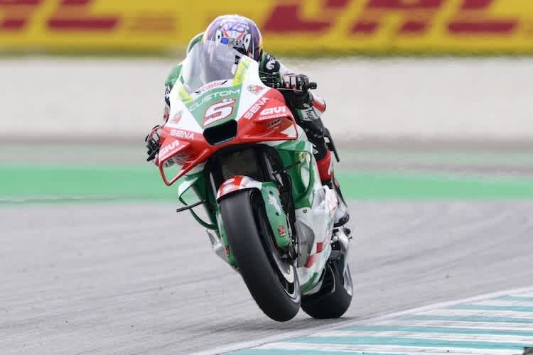 Auf Zug: Honda-Pilot Johann Zarco fuhr auf Platz 2