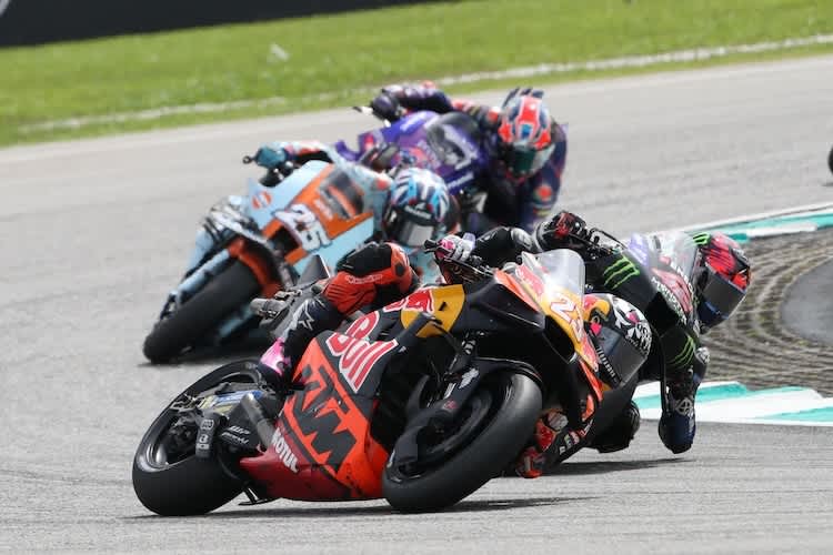 Enea Bastianini arbeitete sich durch das halbe Feld