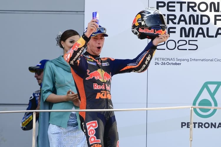 Beeindruckte mit Platz 2 in Sepang: KTM-Pilot Pedro Acosta