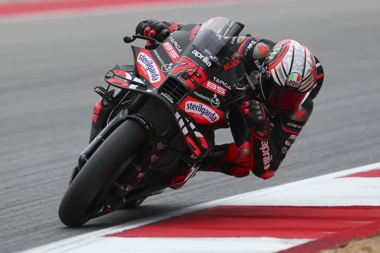 Platz 1 im Warm-up: Marco Bezzecchi