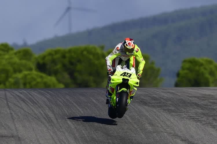 Wollte hoch hinaus, wurde Fünfter: Fabio Di Giannantonio