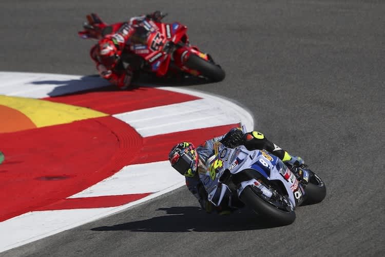 Rookie Fermin Aldeguer kämpfte sich an großen Namen wie Pecco Bagnaia vorbei auf Rang 6