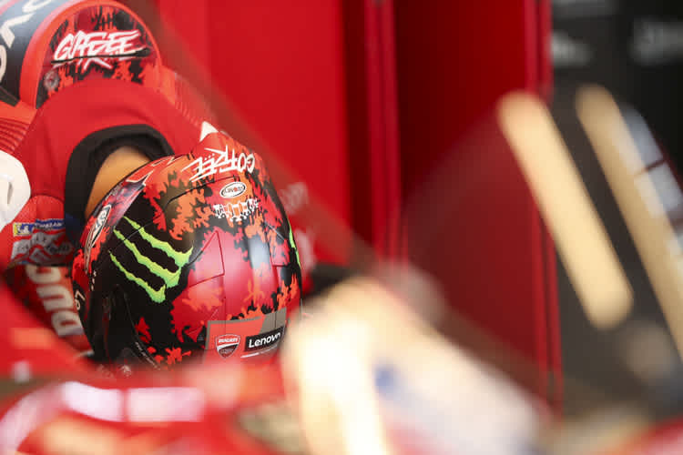 Wieder kein zählbares Ergebnis für Bagnaia