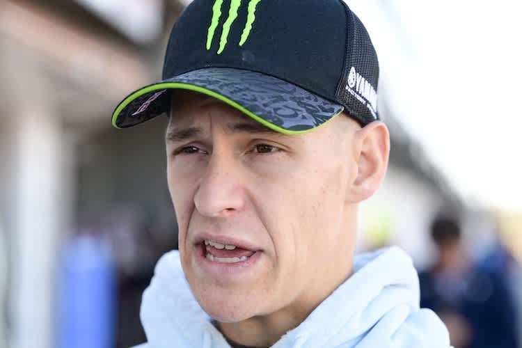 Fabio Quartararo landete beim Test auf der 15. Position
