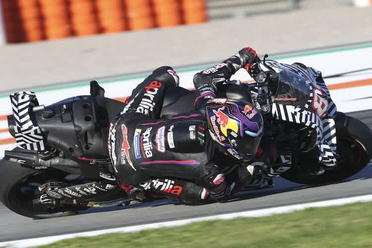 Schneller als im Rennen: Martin mit Bezzecchi-Chassis