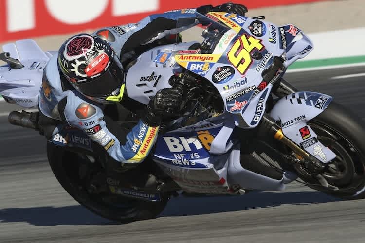 Fermin Aldeguer testete einige Änderungen