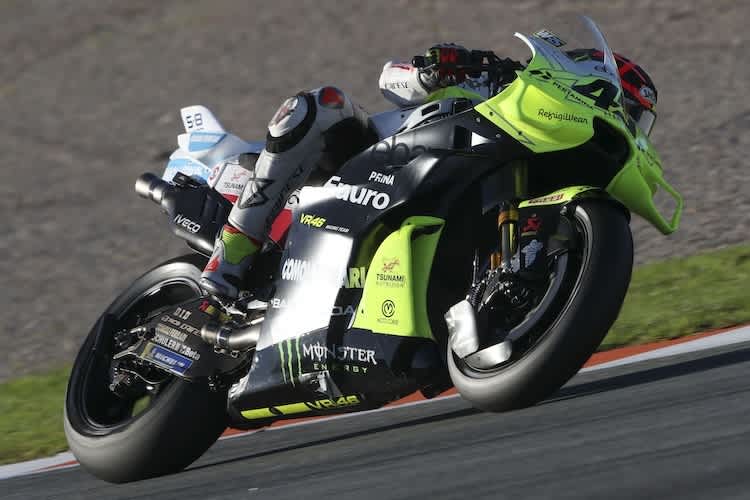 Fabio Di Giannantonio mit der neuen Ducati-Aero