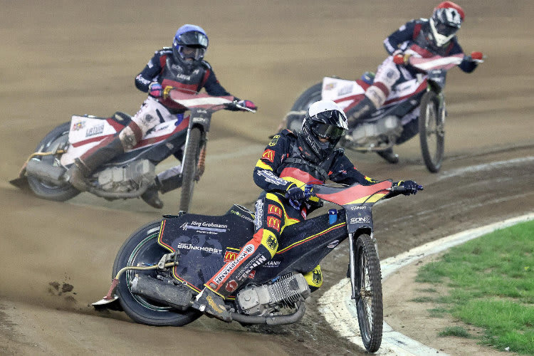 Mario Häusl beim SON2 vor dem lettischen Duo