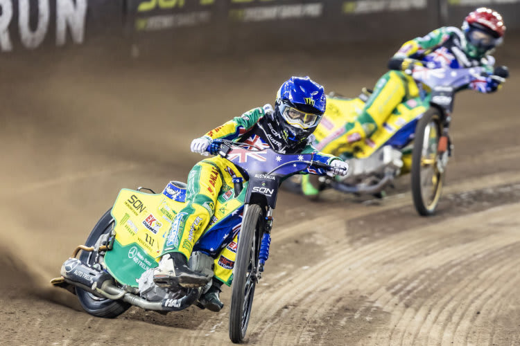 Australien, hier Jack Holder von Jason Doyle, blieb ungeschlagen