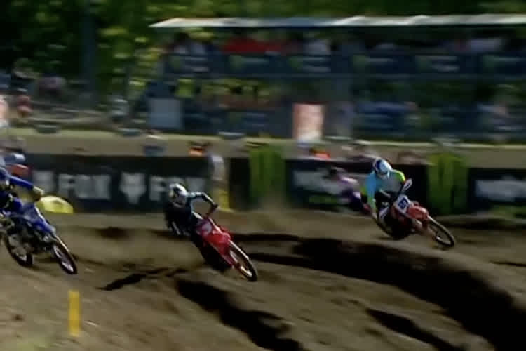 Hunter Lawrence und Jan Pancar führten das Rennen an