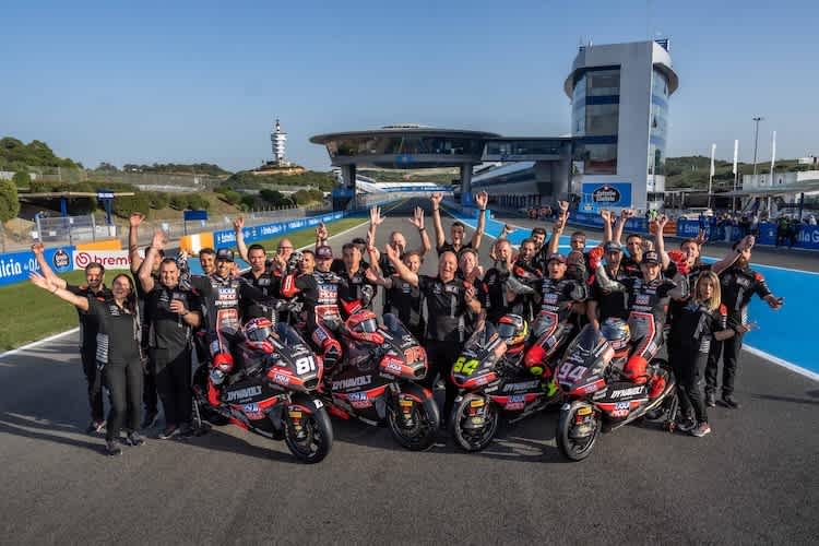 Die deutsche Intact-Truppe erlebte über alle Klassen hinweg das erfolgreichste Jahr der Team-Geschichte