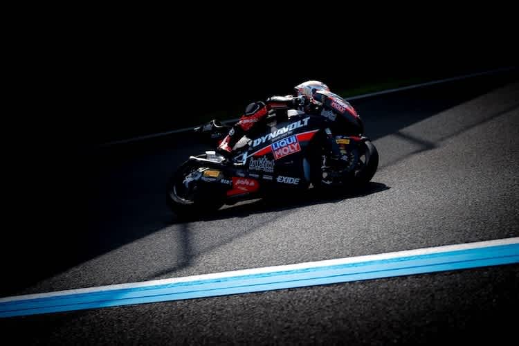 Führt die Moto2-WM mit 34 Punkten Vorsprung an: Manuel Gonzalez (Intact GP)