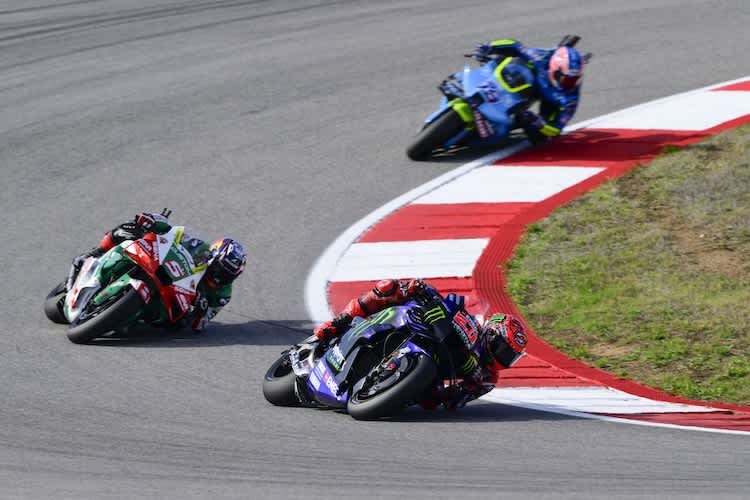 An Landsmann Fabio Quartararo gab es für Johann Zarco kein Vorbeikommen