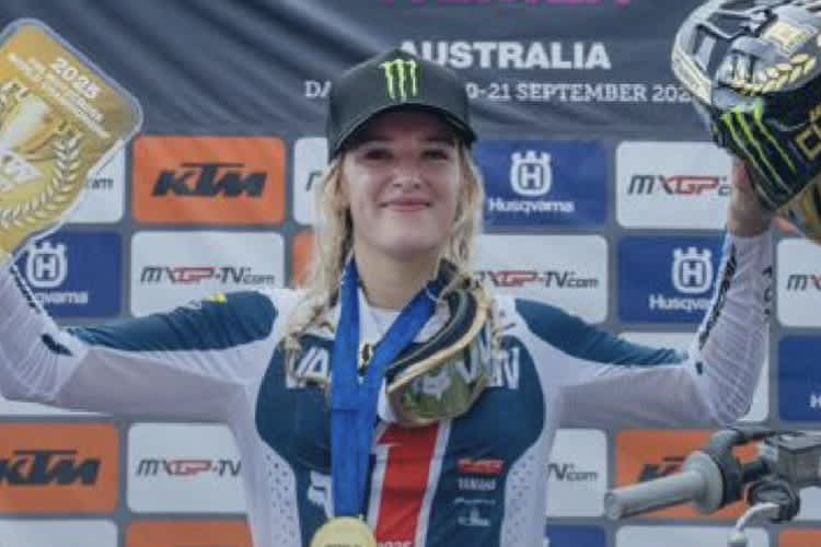 Lotte van Drunen wurde zum zweiten Mal Weltmeisterin