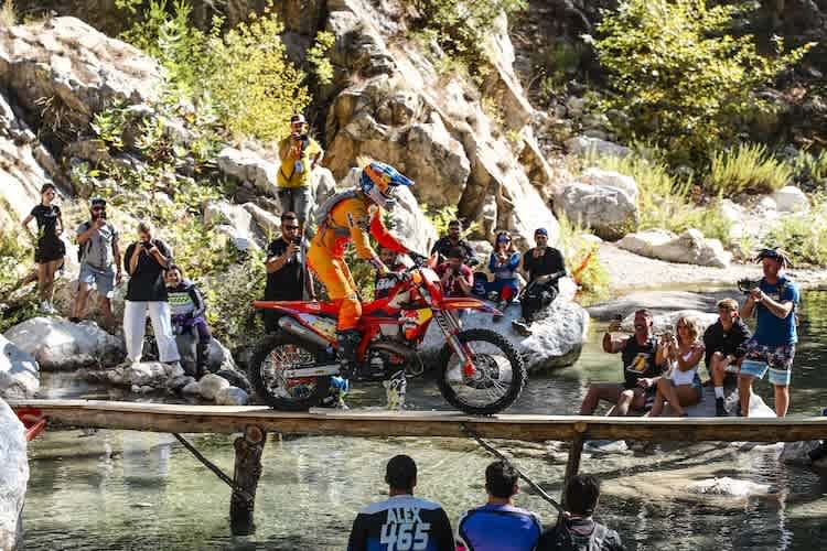 Manuel Lettenbichler im «Forest Race»