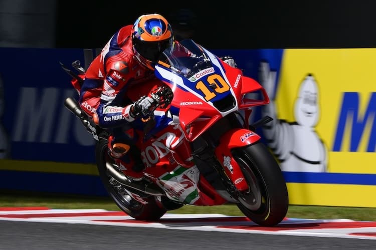Luca Marini hatte in Motegi einen guten Trainingsfreitag