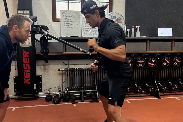 Jorge Martin beim Training im «Red Bull Athlete Performance Center»